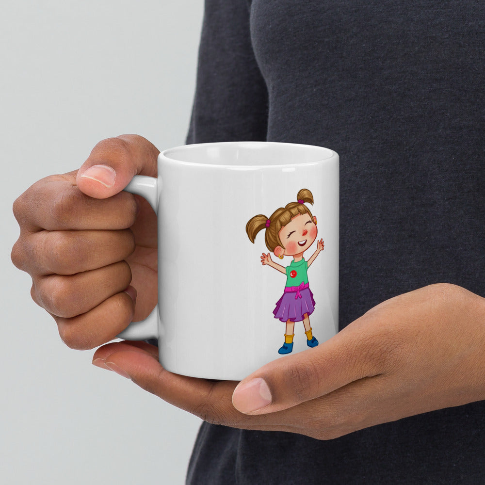 Ela Character Mug, 11 oz, Roots & Talks - lifestyle photo 1