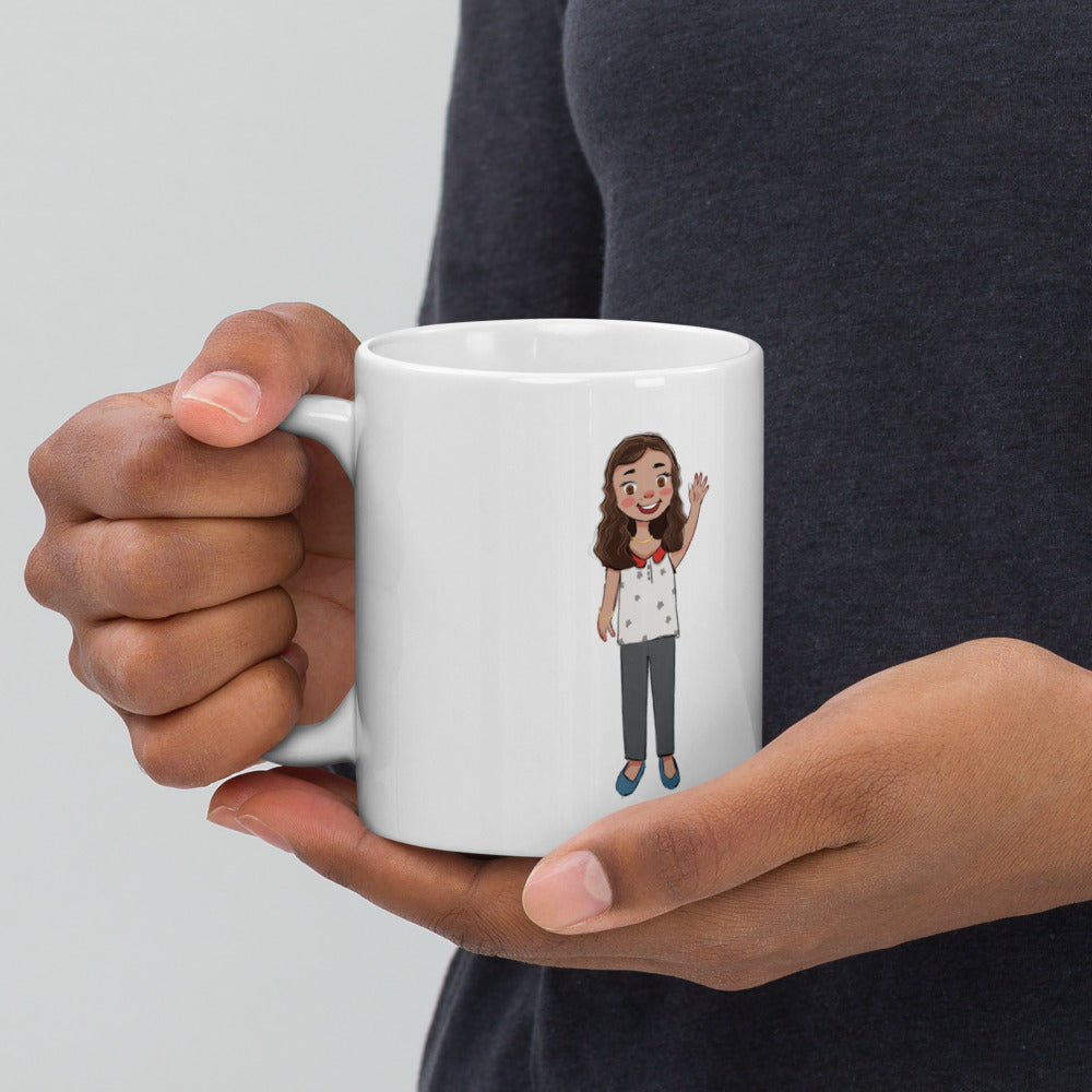 Defne Character Mug, 11 oz, Roots & Talks - lifestyle photo 1