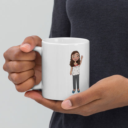 Defne Character Mug, 11 oz, Roots & Talks - lifestyle photo 1