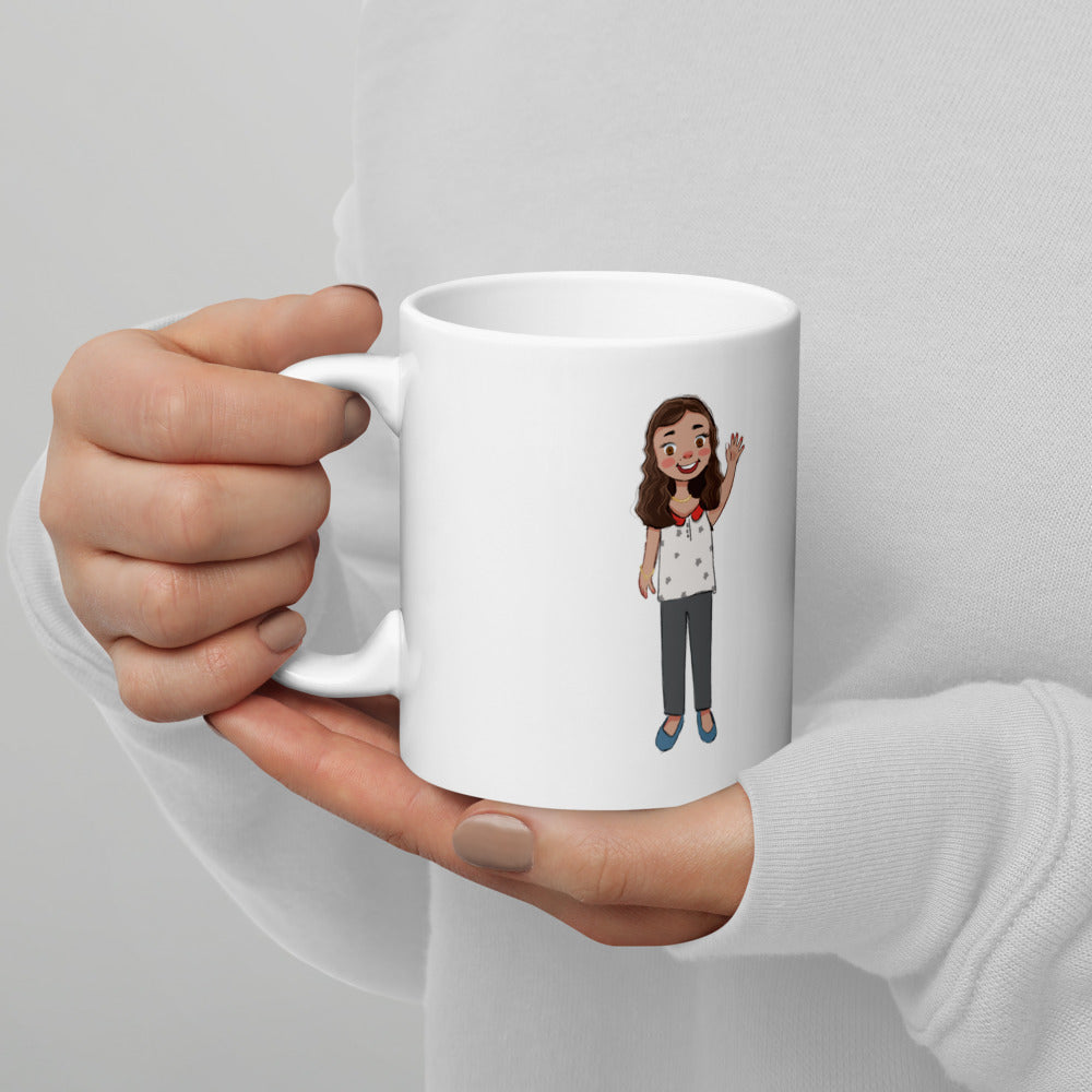 Defne Character Mug, 11 oz, Roots & Talks - lifestyle photo 2