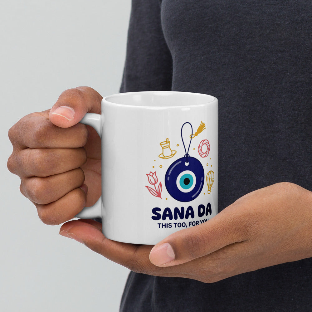 Sana Da Mug, 11 oz, Roots & Talks - lifestyle photo 1