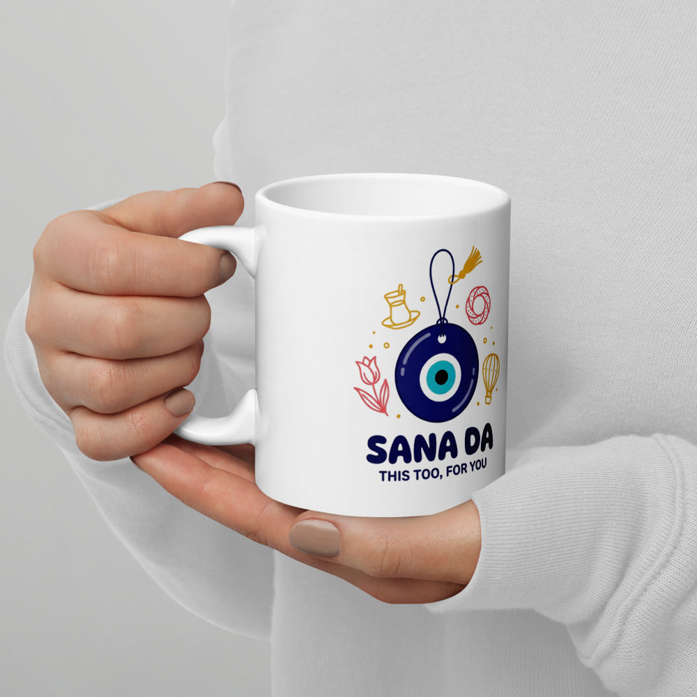 Sana Da Mug, 11 oz, Roots & Talks - lifestyle photo 2