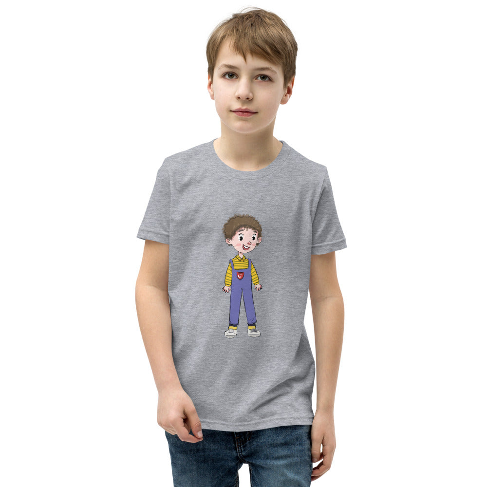 Ahmet Character Kids' T-Shirt (Youth Sizes), Roots & Talks - Athletic Heather
